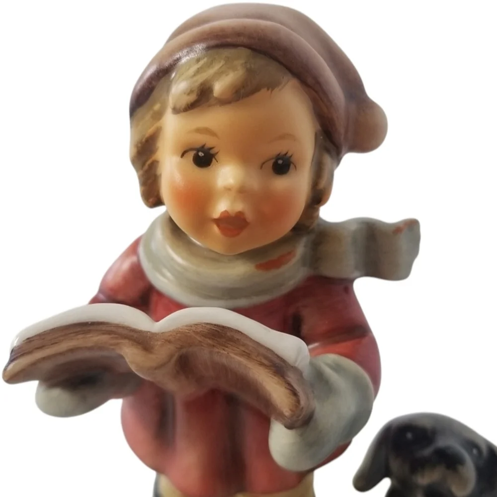 GOEBEL Hummel Wintertime Duet 2134 Figurine Signed Exclusive Edition Circa 2000